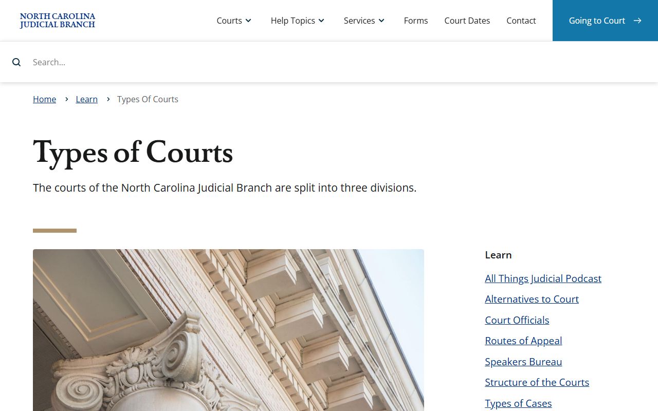 Jones County court dockets Judicial Branch types of courts page