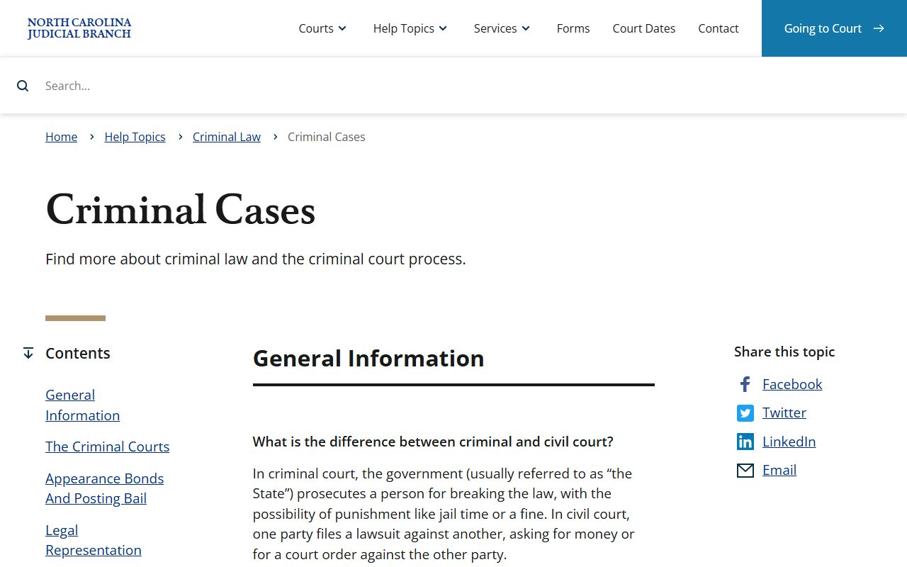 Jones County criminal court records Judicial Branch criminal cases page